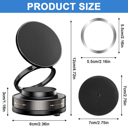 Vacuum Suction Magnetic Bracket