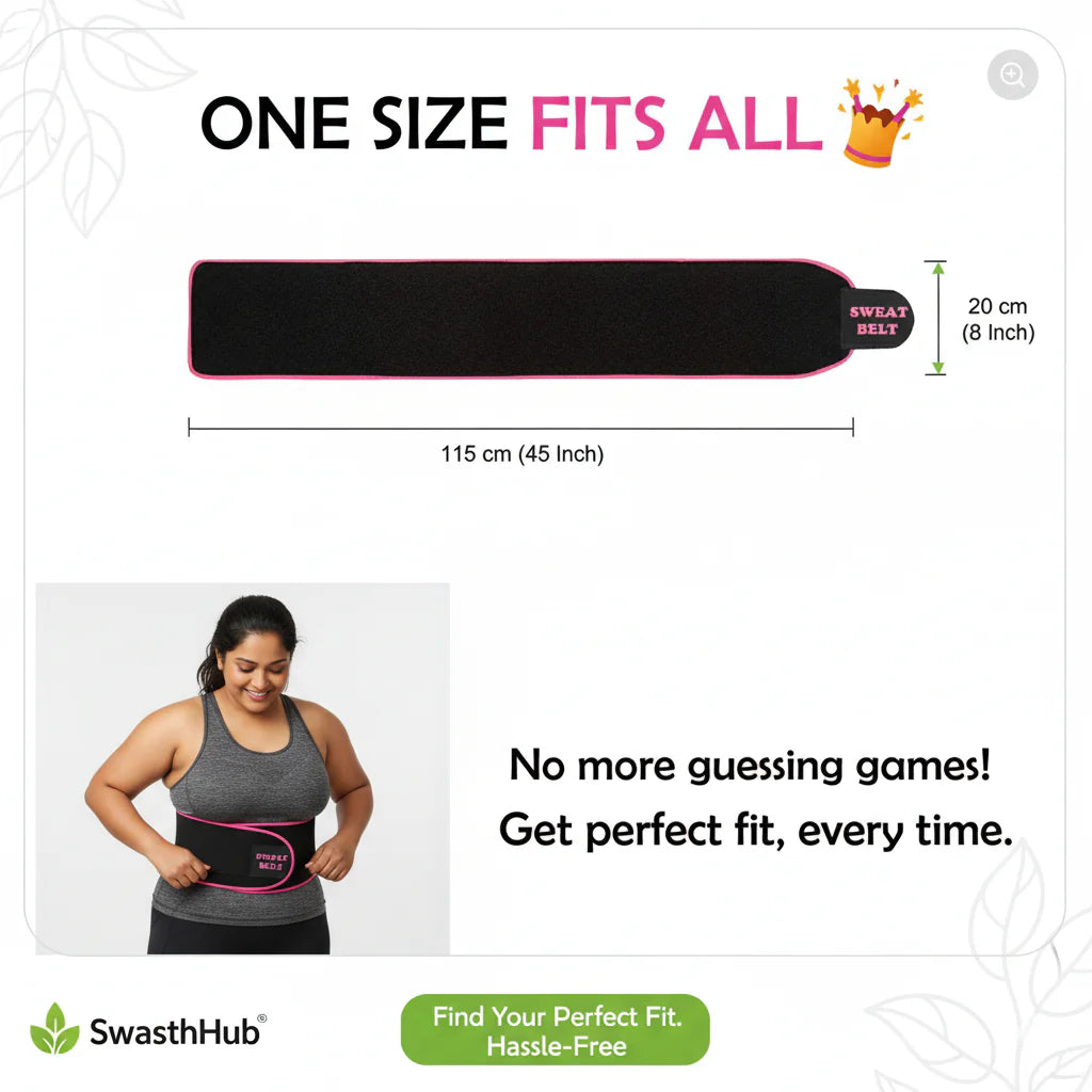 INGLOBE | CoreSculpt Pro 5-in-1 Waist Sculpt, Sweat Boost & Posture Support Belt