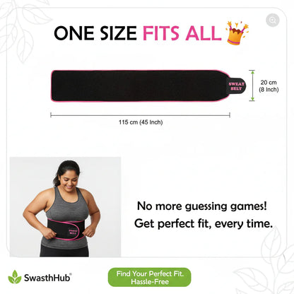 INGLOBE | CoreSculpt Pro 5-in-1 Waist Sculpt, Sweat Boost & Posture Support Belt